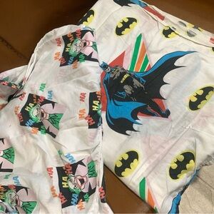 Vintage 1989 DC Comics Batman & Joker Twin Sheet Set